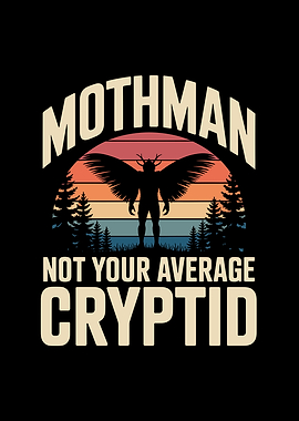 Mothman Cryptid Design