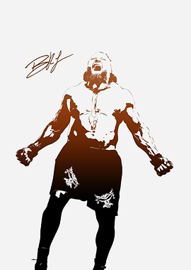 Brock Lesnar Illustration