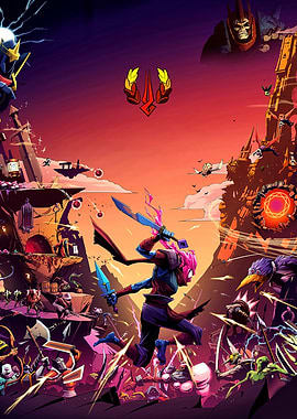 Dead Cells Game Illustration