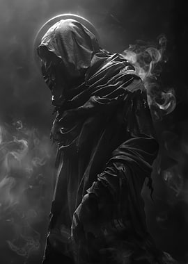 Reaper in a smoke