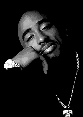 Tupac Shakur Portrait