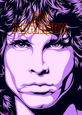 Jim Morrison Portrait