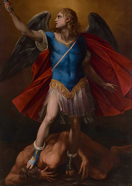 Saint Michael the Archangel (c. 1818) | Neoclassical Religious Masterpiece