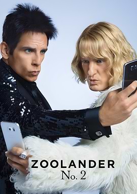 Zoolander No. 2 Movie Poster