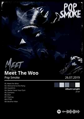 Pop Smoke - Meet The Woo Album Art
