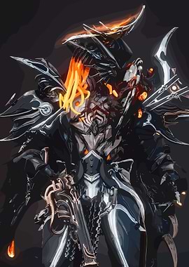 Warframe Harrow Prime Digital Art