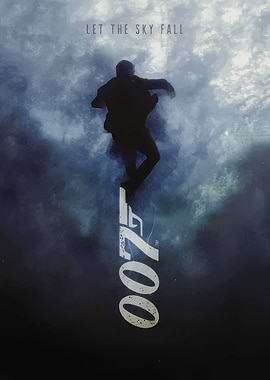 James Bond Skyfall Movie Poster