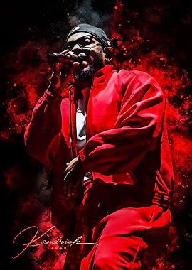 Kendrick Lamar Portrait