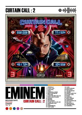 Eminem Curtain Call 2 Album Cover