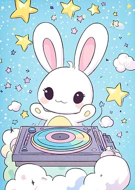 Bunny DJ Turntable