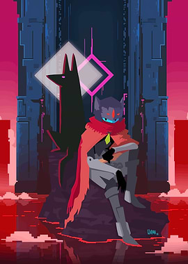 Hyper Light Drifter and Dog