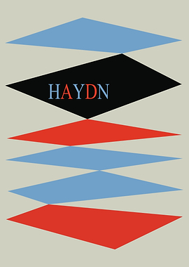 Haydn Abstract Geometric Art