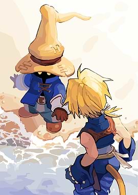 Final Fantasy IX: Vivi and Zidane