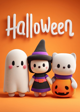 Cute Halloween Characters