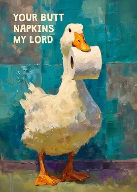 Duck Your Butt Napkins