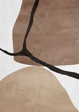 Abstract Shapes in Earth Tones