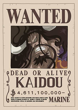 Kaidou Wanted