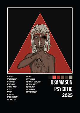 Osamason Psycotic 2025 Album Cover