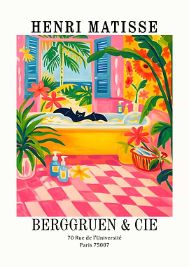 Henri Matisse Bathtub Art Print