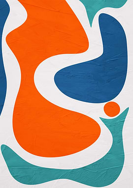 Abstract Shapes Art Print