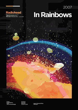 Radiohead - In Rainbows Album Cover