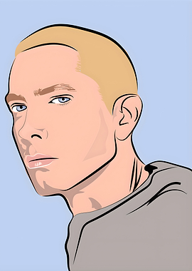Eminem Portrait Illustration