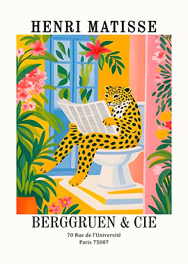 Henri Matisse Berggruen & Cie Poster