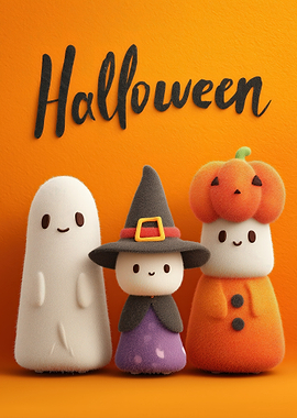 Cute Halloween Characters