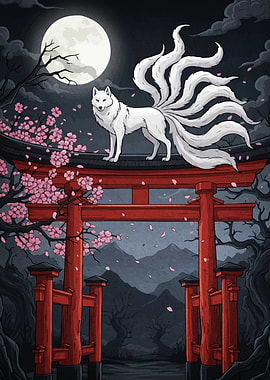 Nine-tailed Fox Torii Gate