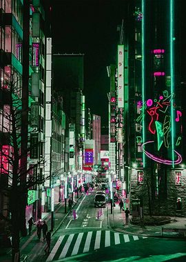 Neon Tokyo Japan