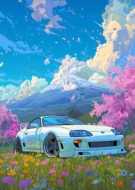 Fuji Cherry Blossom Supra MK4