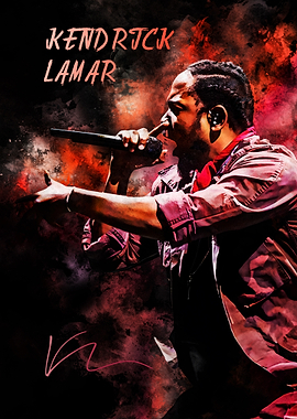 Kendrick Lamar Performing Art
