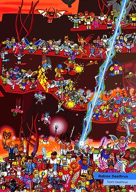 Roblox Deathrun Team Illustration
