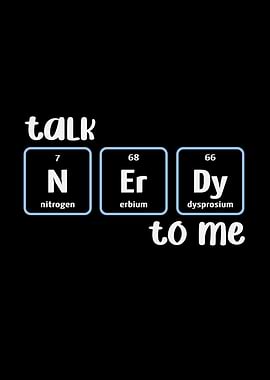 Talk Nerdy to Me Periodic Table