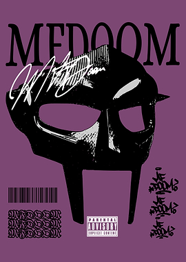 MF DOOM Mask Art