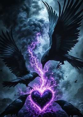 Ravens Heart Lightning