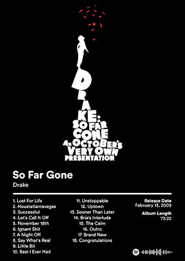 Drake - So Far Gone Album Art