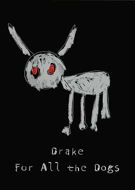 Drake For All the Dogs Artwork
