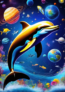 Dolphin Space Ocean