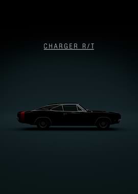 Charger R/T Minimalist Car Poster