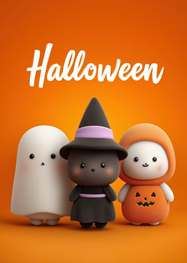 Cute Halloween Characters