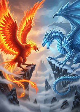 Phoenix versus Dragon Fantasy