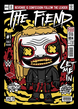 The Fiend bray Wyatt Comic Book
