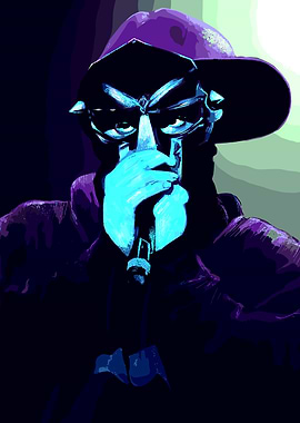 MF DOOM Illustration