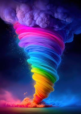 Rainbow Tornado