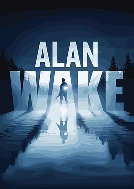 Alan Wake Game Poster