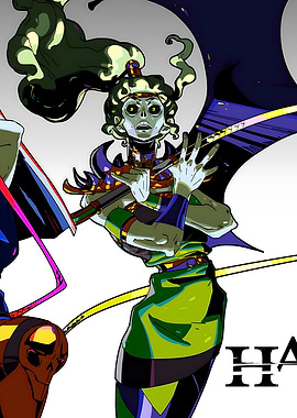 Hades Game Character Illustration