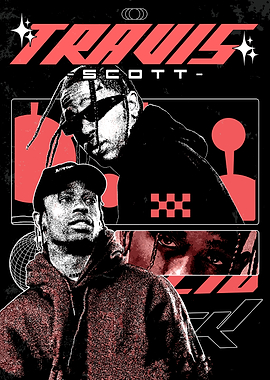 Travis Scott Graphic Art