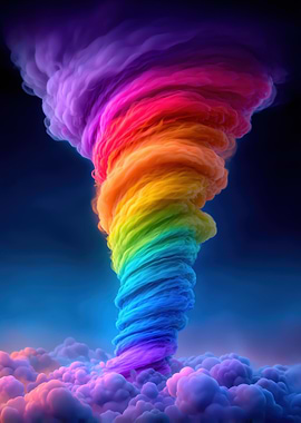 Rainbow Tornado