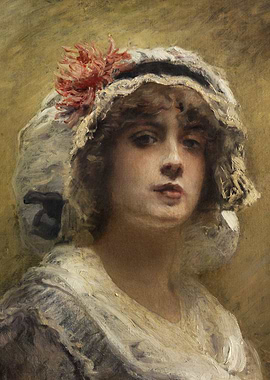 Portrait of a Woman with Bonnet